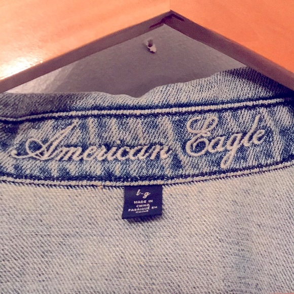 American Eagle Denim Vest - Picture 5 of 6